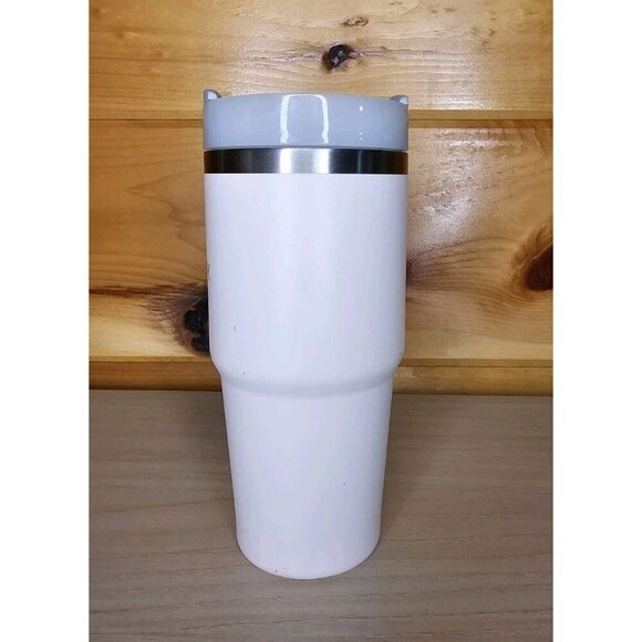 STANLEY 14oz Tumbler Light Pink With Lid With Straw Opening Travel Coffee,Tea - Picture 10 of 13